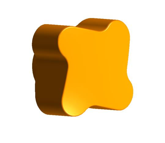 PLASTIC RETAINING KNOB (3uts)
