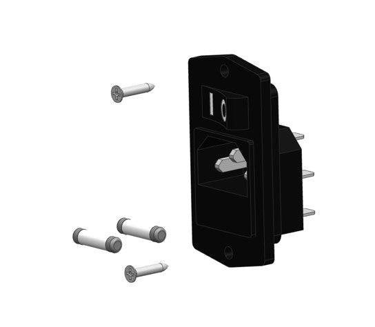 IEC Socket Base 230V Replacement Part – Zumex-Nederland